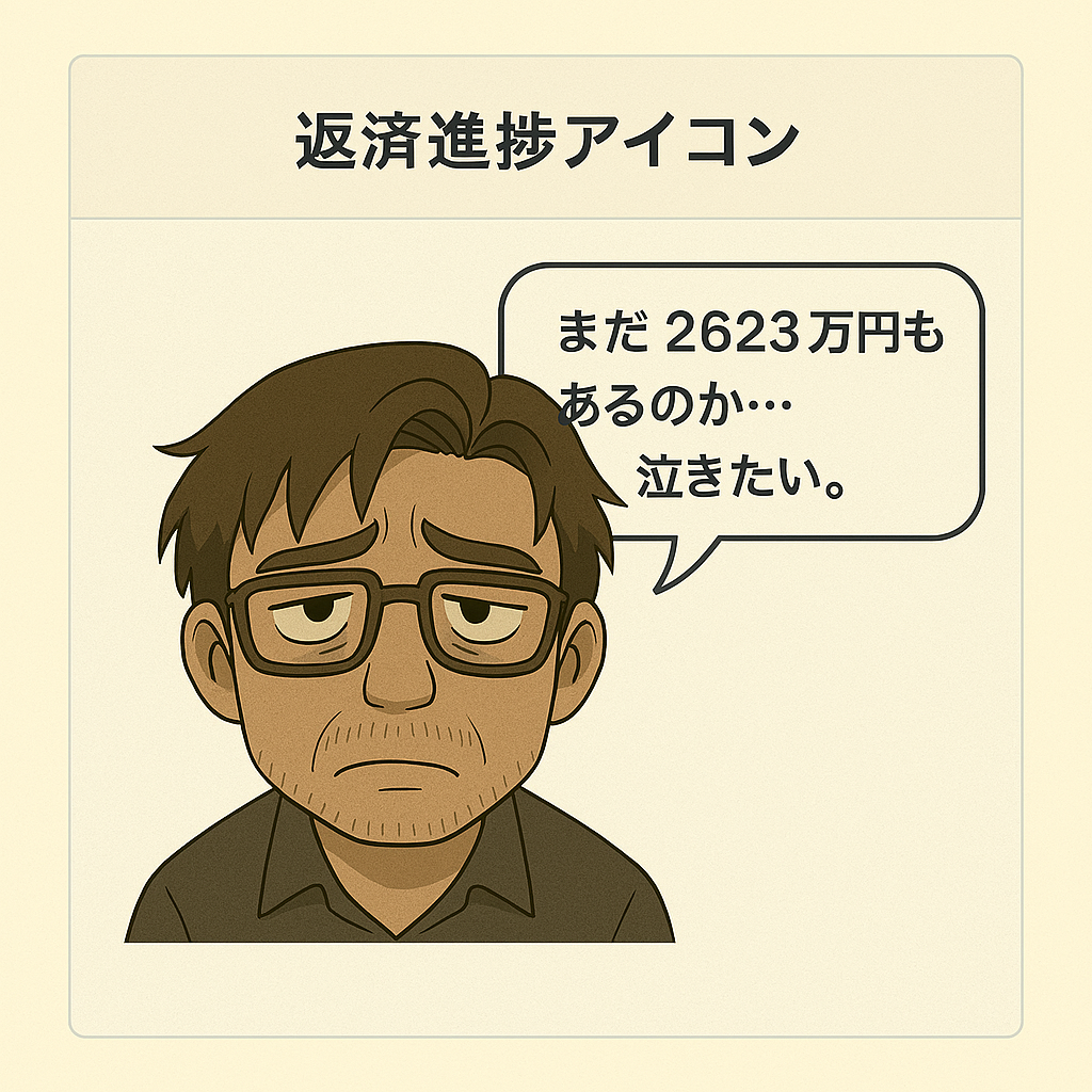 返済おじの泣き顔